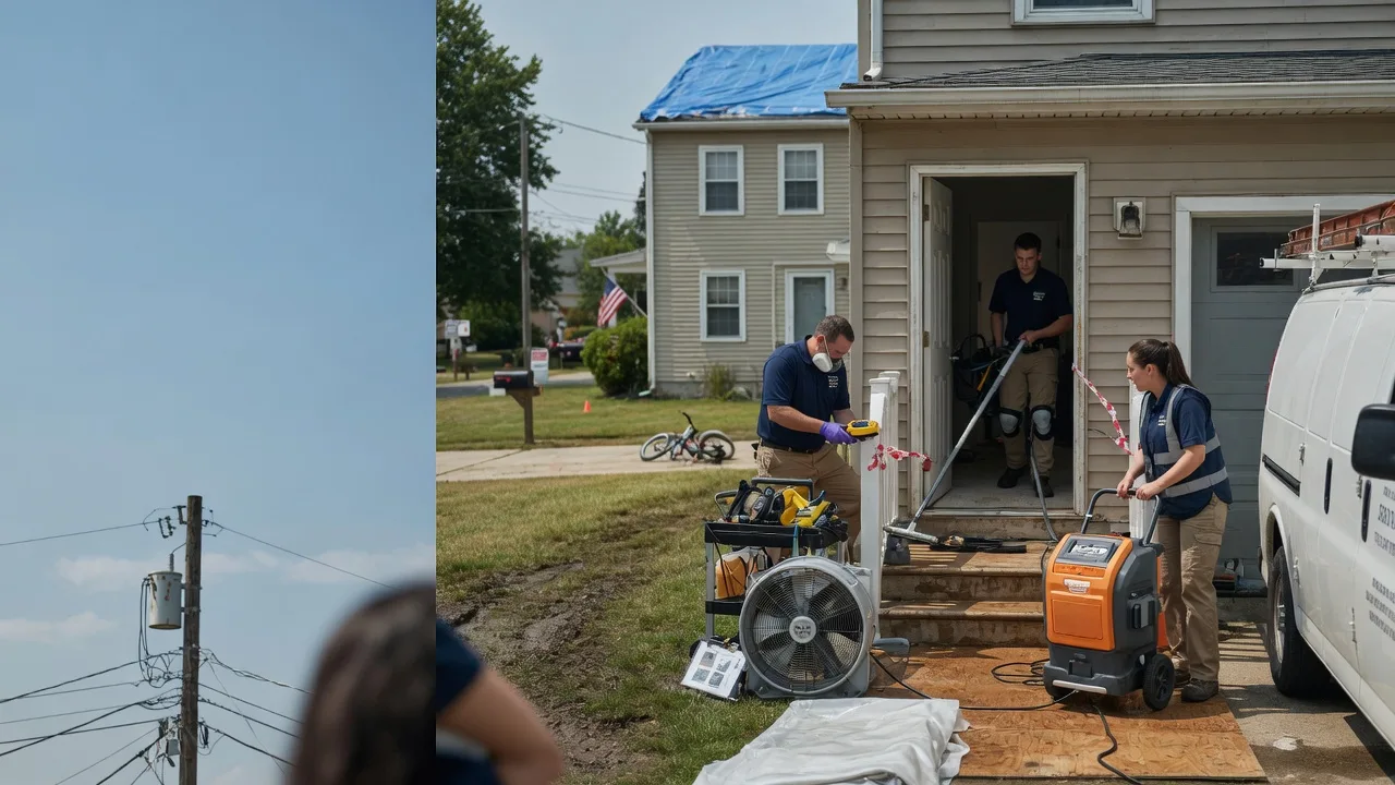 Water Damage Repair in Yantis, TX near me